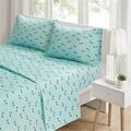 Intelligent Design Novelty Printed Sheet Set, Aqua Dogs - Twin ID20-1438